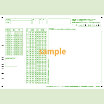SN-0629　A4横マーク記述混在シート50問5択年クラス番号