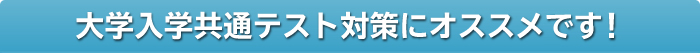 大学入学共通テスト対策にオススメです！